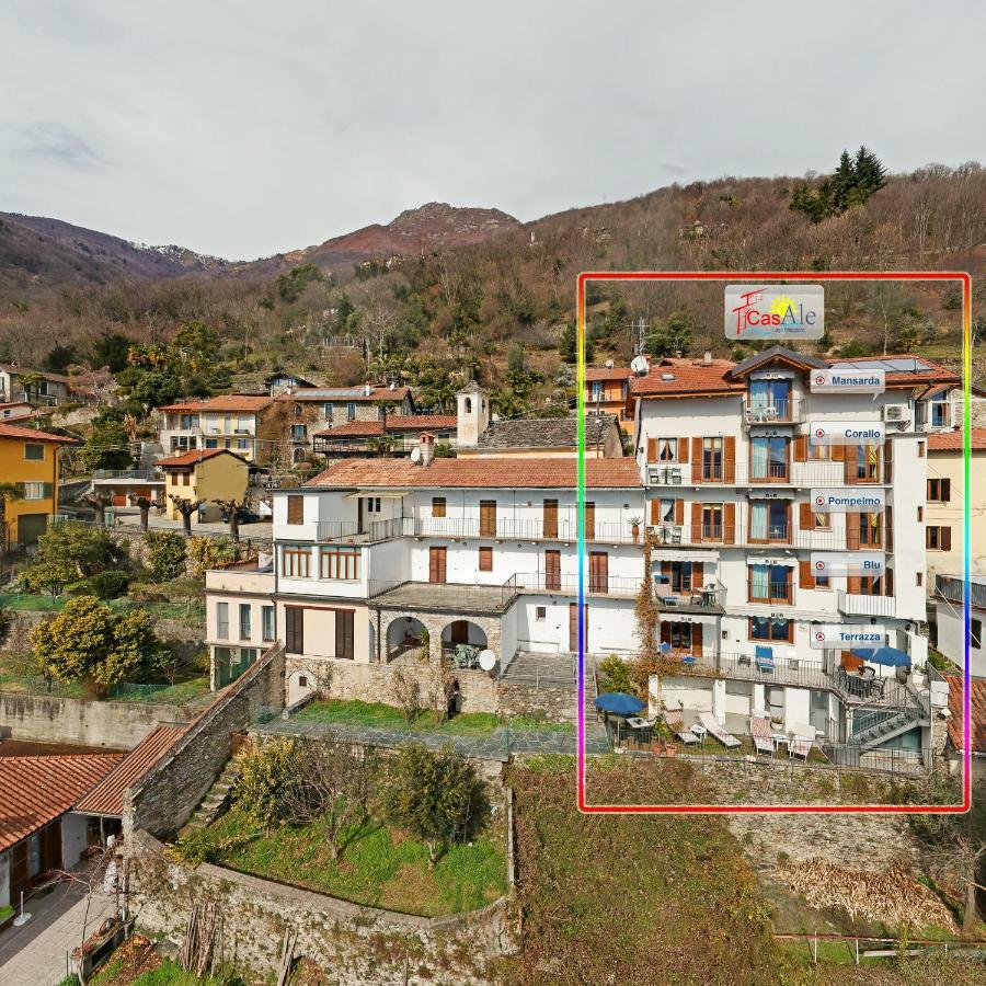 Casale Fe-Wo - Appartamenti Con Vista Lago Cannero Riviera Kültér fotó