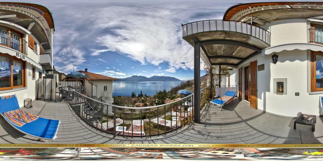 Casale Fe-Wo - Appartamenti Con Vista Lago Cannero Riviera Kültér fotó