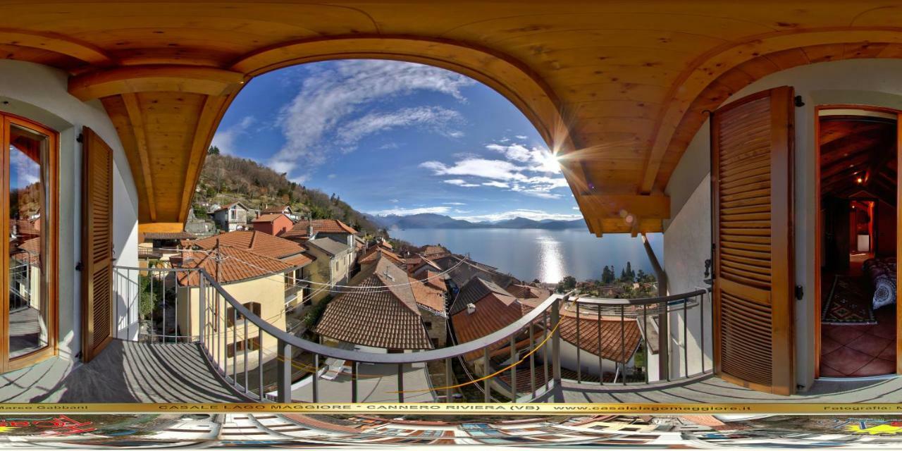 Casale Fe-Wo - Appartamenti Con Vista Lago Cannero Riviera Kültér fotó